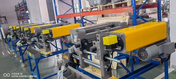 JCYC CRANE 5 Ton European Standard Electric Wire Rope Hoist Reeving 4/1 FEM 2M