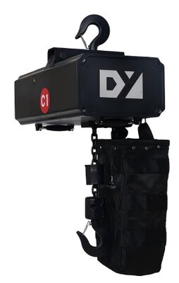 1 Ton 20m Stage Electric Hoist With Servo Drive Motor For Highly Precise Control