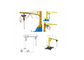 0.125 Ton Electric Jib Crane , Alloy Steel Mobile Jib Crane 0.125 Capacity