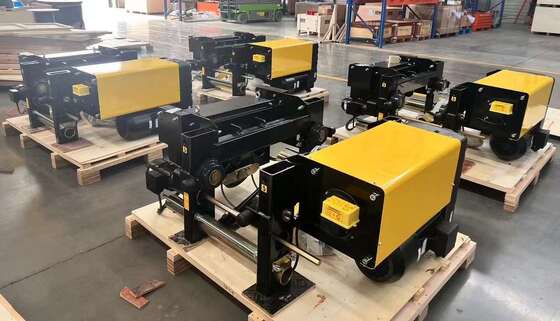 European Type Single Girder Double Speed Electric Wire Rope Hoist