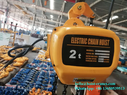 Electric Chain Hoist with 1 ton to 25 ton capacity 3-18m lifting height and 220V-4400V voltage premium lifting equipment