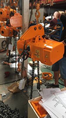 G80 Chain 10T Lifting Motorized Trolley Electric Chain Hoist