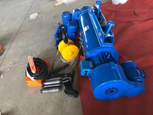 Electric Wire Rope Hoist with 1t-30t Capacity Standard 6/9/12/18m Lift Height and 0.8/8 m/min Lift Speed
