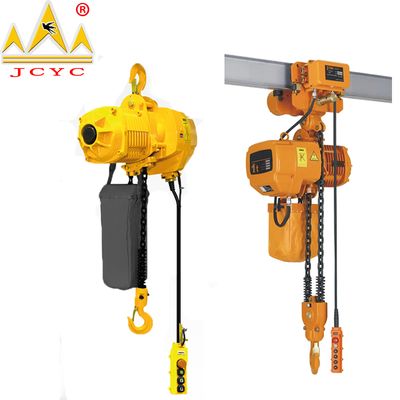 Low Maintenance Operation Electric Chain Hoist with Dual Braking System and 1 Year Warranty