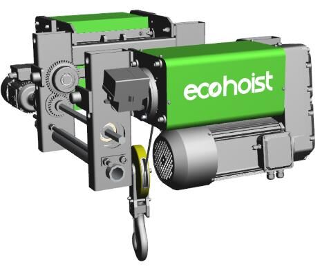 इलेक्ट्रिक वायर रोप होइस्ट यूरोपियन प्रकार वैरिएबल लिफ्टिंग स्पीड ट्रैवलिंग स्पीड 3.2T 5T 10T 16T 20T के साथ