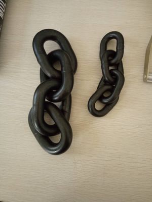 चेन स्टील और चेन लहरा के लिए मिश्र धातु इस्पात 8 मिमी / 11 मिमी G80 उठाने की श्रृंखला