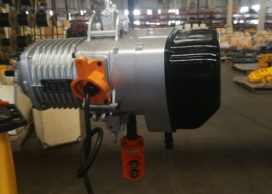 3 टन क्षमता के इलेक्ट्रिक चेन लिफ्टर के साथ हल्के एल्यूमीनियम मिश्र धातु खोल और अनुकूलन योग्य उठाने की ऊंचाई के लिए चुंबकीय ब्रेक डिवाइस